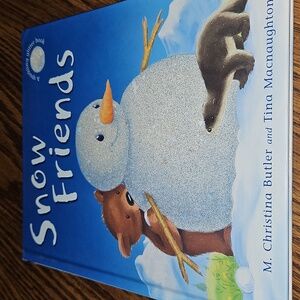 HARDBACK BOOK "Snow Friends" by M. Christina Butler -  28 Pages - Ages 2 - 9 Yrs
